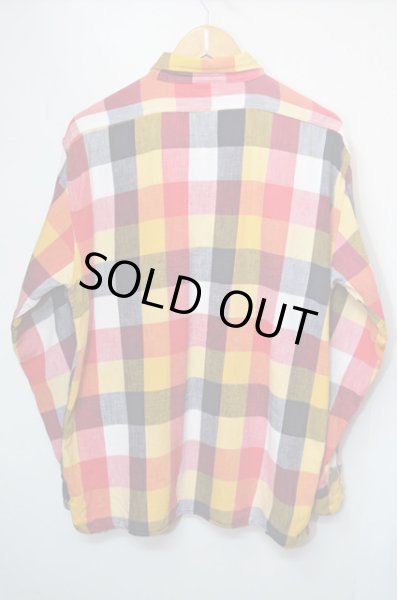 画像2: 60's KingKole マチ付きネルシャツ (2)