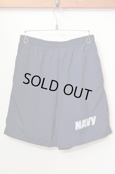 画像1: US NAVY ジムショーツ sizeS "DEADSTOCK" (1)