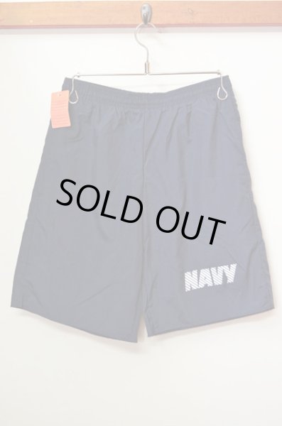 画像1: US NAVY ジムショーツ sizeS "DEADSTOCK" (1)