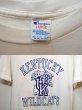 画像3: 80's Champion カレッジプリント Tシャツ"染込みプリント" (3)