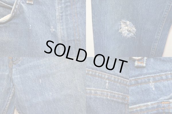 画像4: 80's Levi's 505 クラッシュデニム (4)