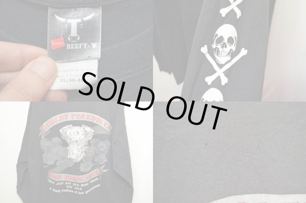 画像4: 90's Harley‐Davidson L/S Tシャツ "袖プリント" (4)