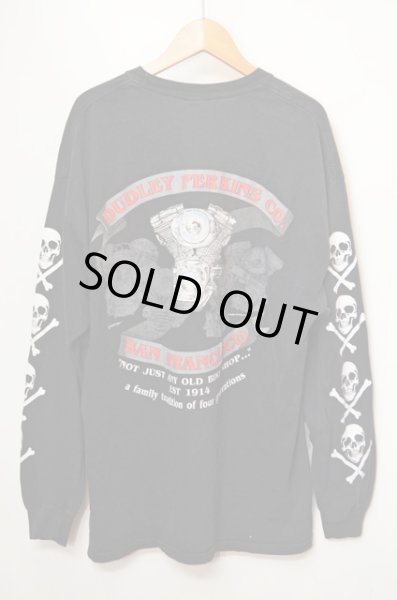 画像2: 90's Harley‐Davidson L/S Tシャツ "袖プリント" (2)