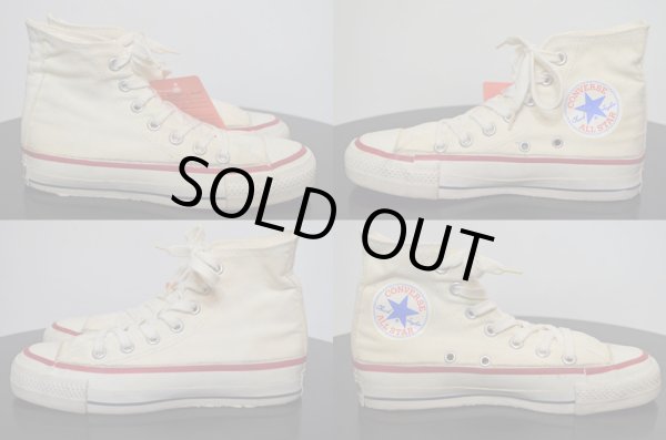 画像3: 80's コンバース ALLSTAR Hi-cut 生成り (3)
