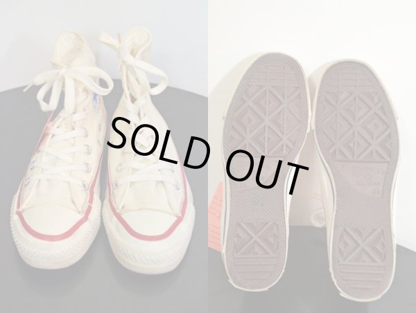 画像2: 80's コンバース ALLSTAR Hi-cut 生成り (2)