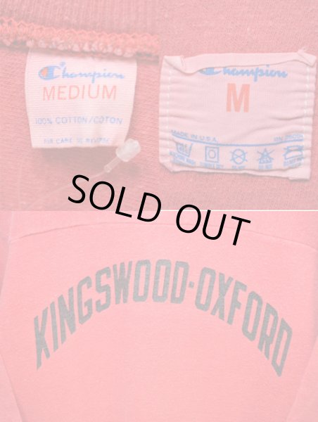 画像3: 80's Champion 七分袖 フットボールTシャツ (3)