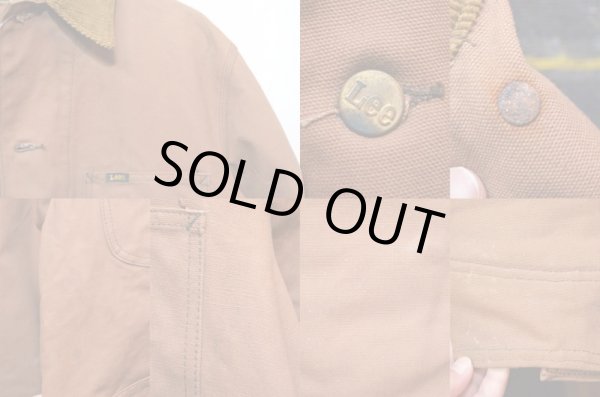 画像4: 70's Lee ブランケット付きダック地カバーオール "DEADSTOCK" (4)