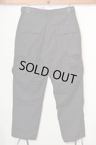 画像2: 97's US.ARMY BDU 6PK カーゴパンツ "BLACK" sizeS-S (2)