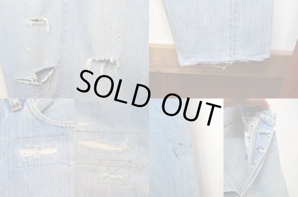 画像4: 70's Levi's 501 66後期 ?クラッシュ″ (4)