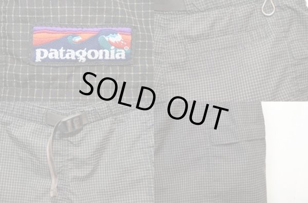 画像4: 95年製 Patagonia アルパイン柄リバーショーツ "波タグ" (4)