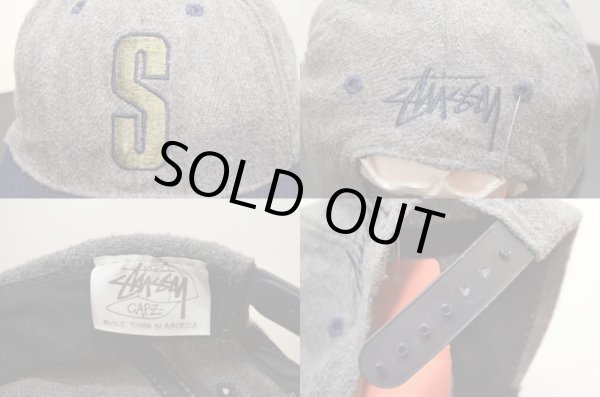 画像3: 80's OLD STUSSY WOOL CAP (3)