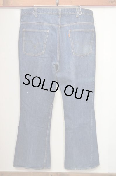 画像2: 70's Levi's 646 フレアパンツ?TOPボタン裏4″ (2)