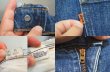 画像3: 70's Levi's 646 フレアパンツ?TOPボタン裏4″ (3)