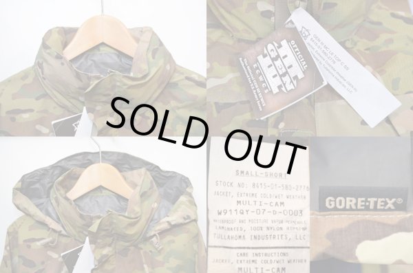 画像3: US ARMY GENIII level6 GORE-TEX PARKA マルチカム DEADSTOCK "S-SHORT" (3)