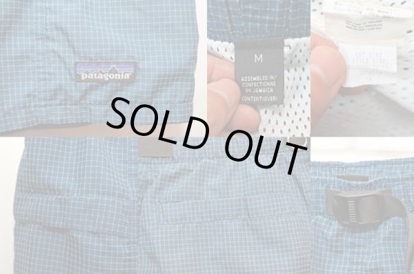 画像3: 96年製 Patagonia アルパイン柄リバーショーツ "ブルーグラス" (3)