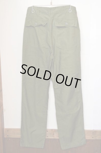 画像2: 60's US.ARMY UNIFORM TWILLベイカーパンツ (2)