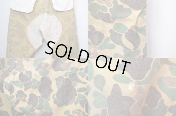 画像4: 60-70's Sears ハンティングパンツ "ダックハンターカモ" (4)