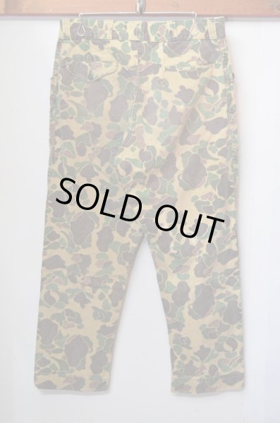 画像2: 60-70's Sears ハンティングパンツ "ダックハンターカモ" (2)