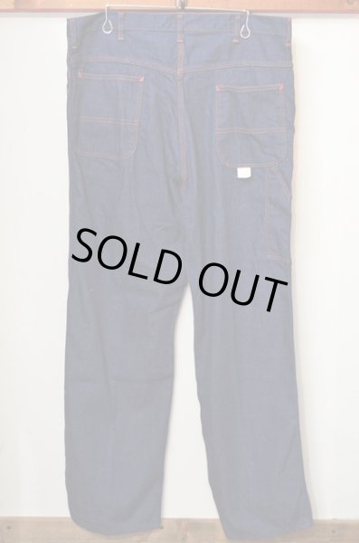 画像2: 60's BIGMAC デニムぺインターパンツ "真紺" (2)