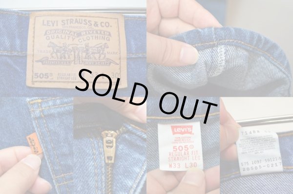 画像3: 90's USA製 Levi's 505 (3)