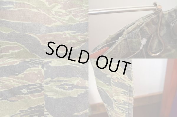 画像4: 80's RANGER タイガーストライプ柄ベイカーパンツ (4)