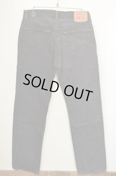 画像2: 90's USA製 Levi's 501 BLACK (2)