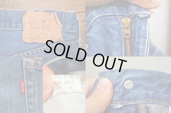 画像3: 70's Levi's 505  "トップボタン裏刻印2" (3)