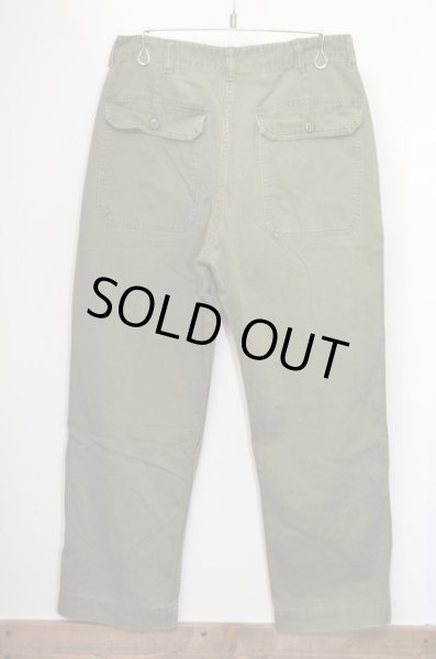 画像2: 60-70's 民間 ベイカーパンツ ?コットンサテン″ (2)