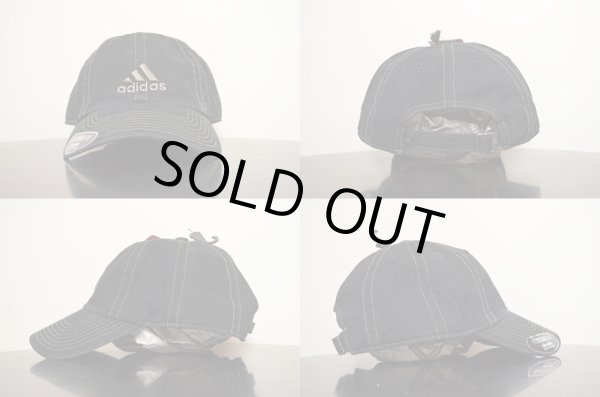 画像2: 日本未発売 ADIDAS 8panel CAP "BLACK" (2)