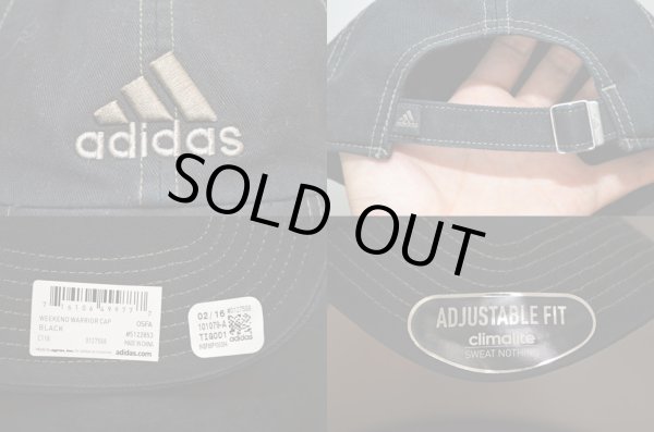 画像3: 日本未発売 ADIDAS 8panel CAP "BLACK" (3)