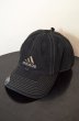 画像1: 日本未発売 ADIDAS 8panel CAP "BLACK" (1)