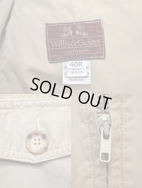 画像3: 80's Willis&Geiger サマーフライトジャケット (3)