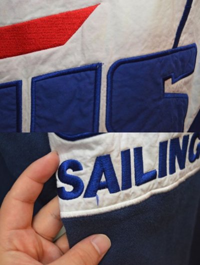 画像1: 90's NAUTICA スウェット "US SAILING TEAM"