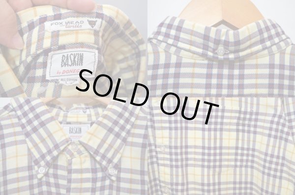 画像3: 60's DONEGAL ボタンダウンシャツ ?3点留め″ (3)