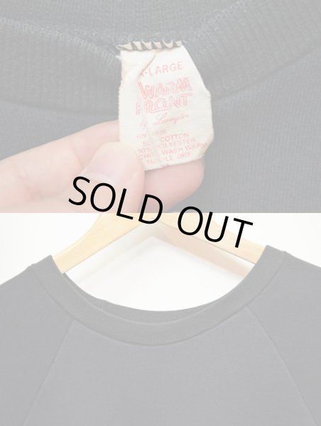 画像3: 60-70's VINATGE スウェットシャツ BLACK (3)