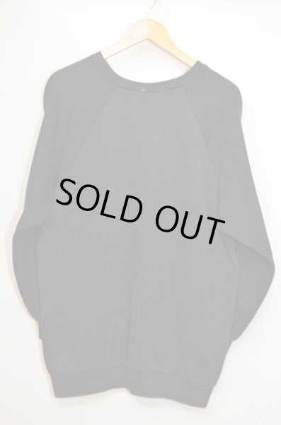 画像2: 60-70's VINATGE スウェットシャツ BLACK (2)