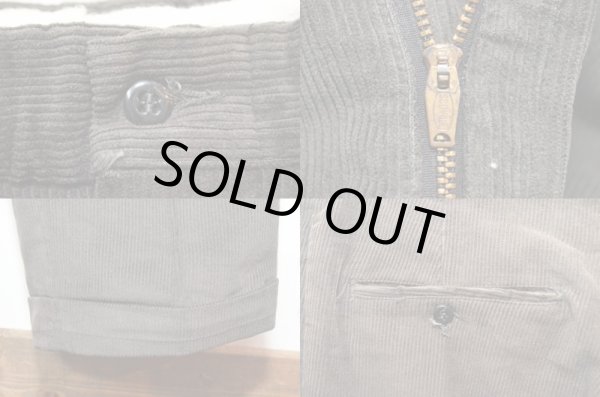 画像3: 50-60's コーデュロイワークトラウザー (3)