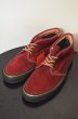 画像1: 80's USA製 VANS CHUKKA "バーガンディスウェード" (1)