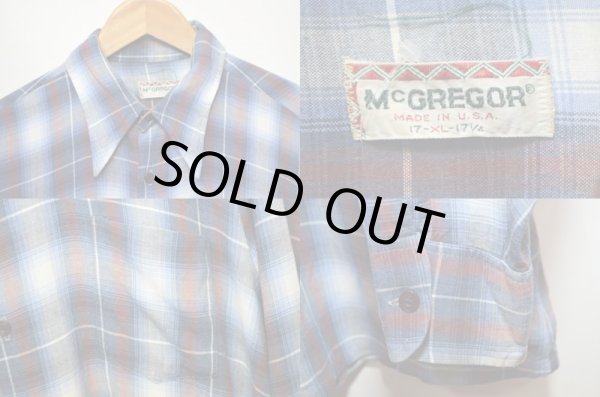画像3: 70's McGREGOR レーヨンシャツ  "オンブレ" (3)