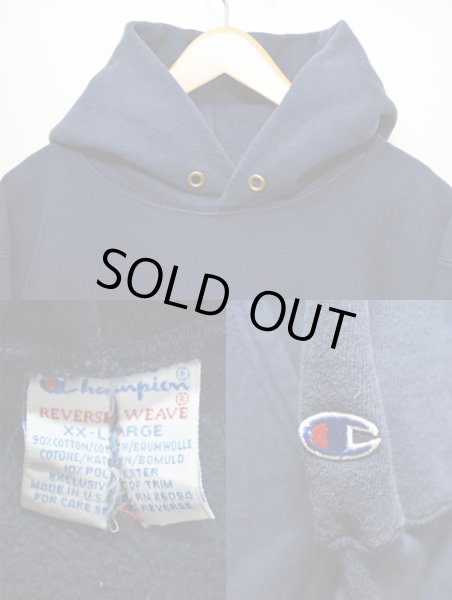 画像3: 90's champion リバースウィーブパーカー "目無し・ビッグサイズ" (3)