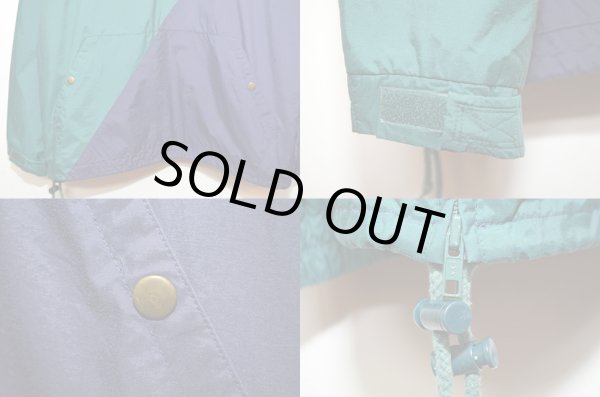 画像4: 90's GAP ナイロンアノラックパーカー "2TONE" (4)