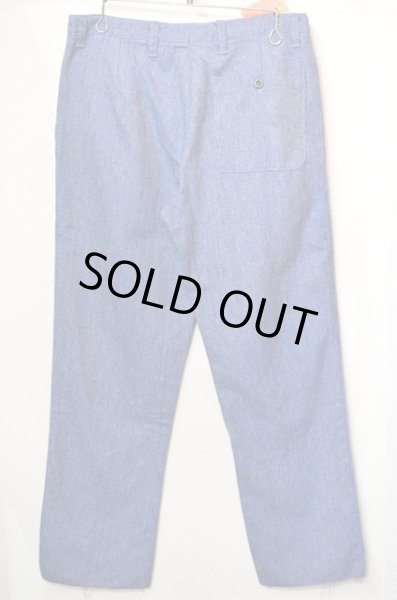 画像2: 50's Euro ワーク シャンブレー トラウザー (2)