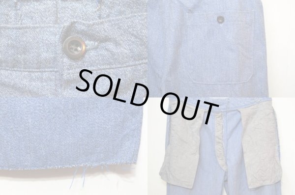 画像3: 50's Euro ワーク シャンブレー トラウザー (3)