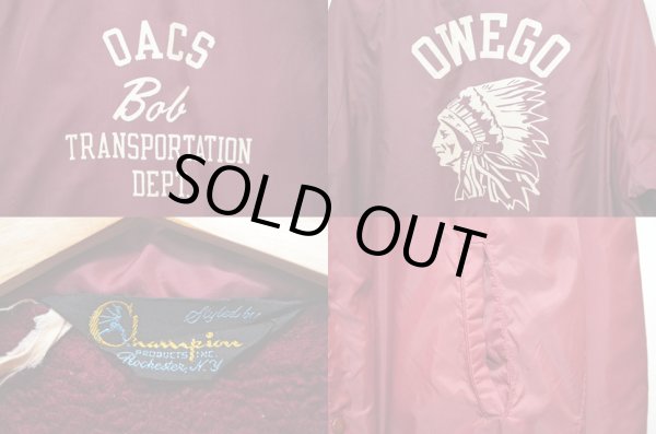 画像3: 70's Champion ランタグフード付きコーチジャケット "インディアンヘッド" (3)