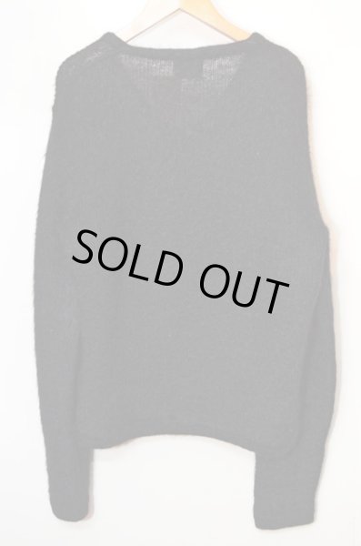 画像2: 60's McGREGOR モヘアニット "BLACK" (2)