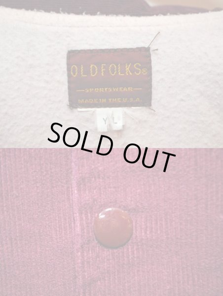 画像3: 70's OLD FOLKS コーデュロイコーチジャケット (3)