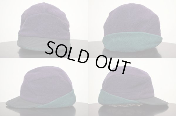 画像2: 95's Patagonia フリースダックビルキャップ"USA製" (2)