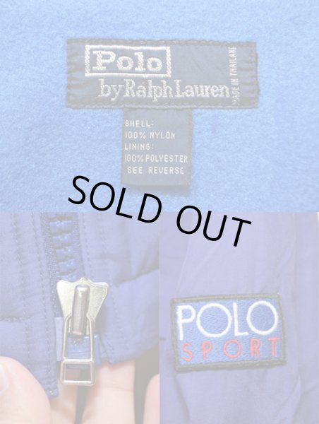 画像3: 90's POLO Ralph Lauren スタンドカラージャケット "POLO SPORTパッチ" (3)