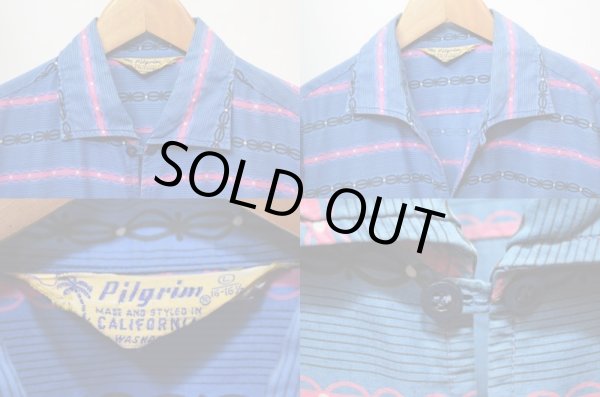 画像3: 50's PILGRIM 変型オープンカラーシャツ (3)