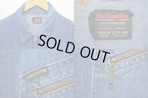 画像3: 60's Burlington 91-B type デニムジャケット (3)